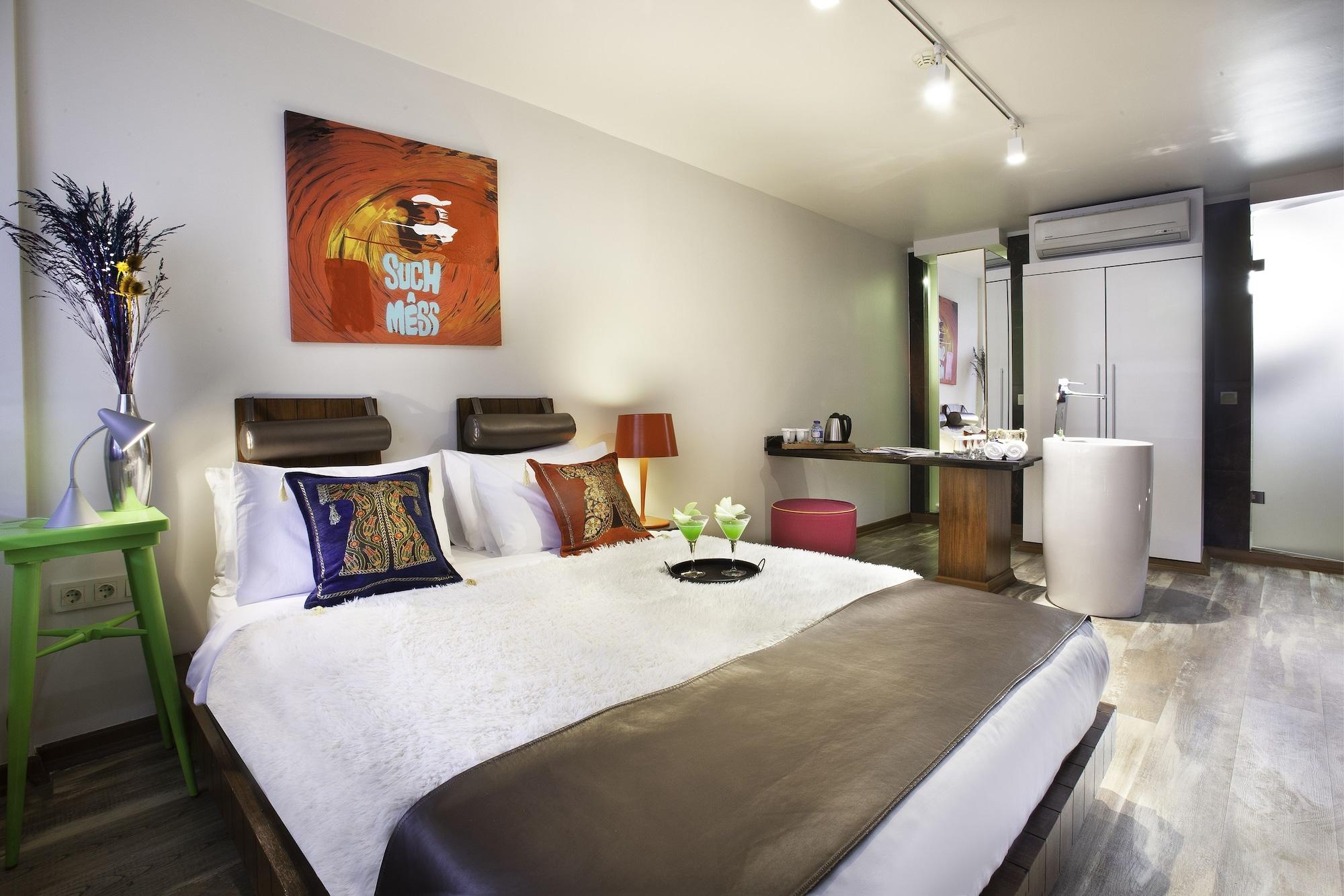 Duo Galata Hotel Istanboel Buitenkant foto