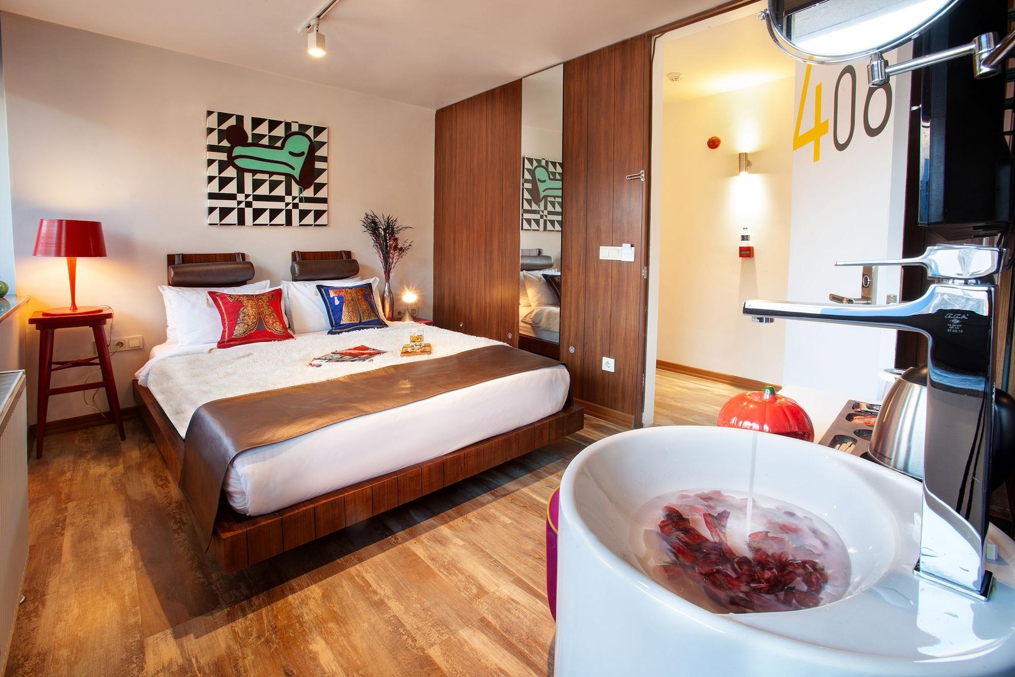 Duo Galata Hotel Istanboel Buitenkant foto