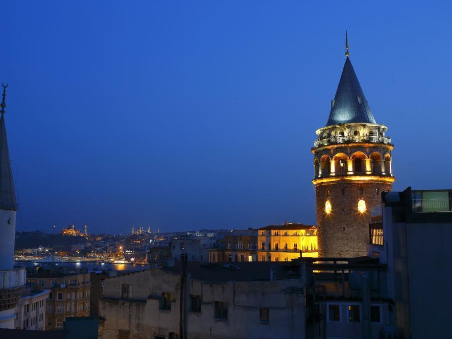 Duo Galata Hotel Istanboel Buitenkant foto