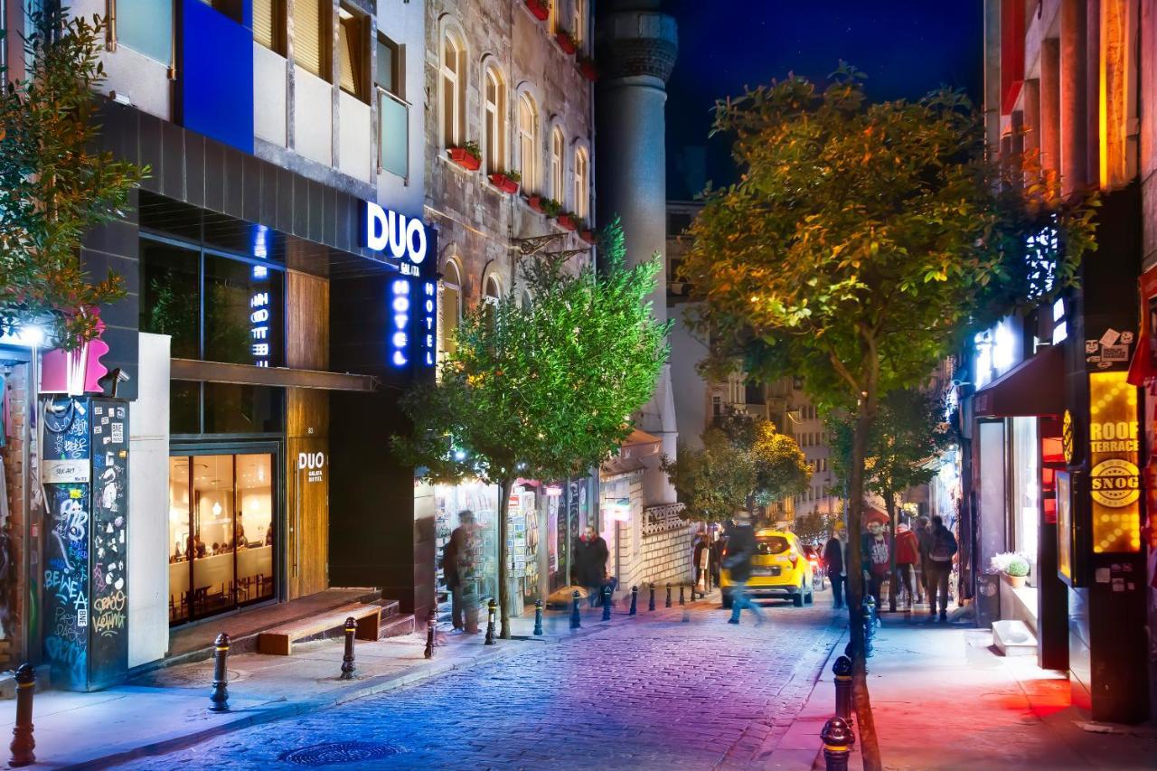 Duo Galata Hotel Istanboel Buitenkant foto